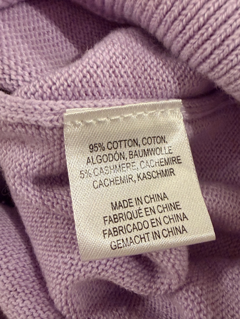 Minnie Rose Cotton Cashmere Embroidered Social Butterfly Sweater Size Medium - Picture 5 of 6